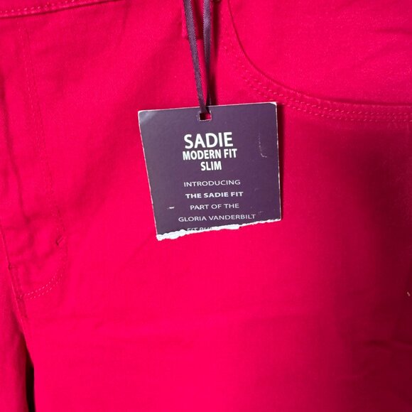 GLORIA VANDERBILT SADIE JEANS NWT SLIM SZ 18 A STRETCH MODERN SLIM - Picture 7 of 8